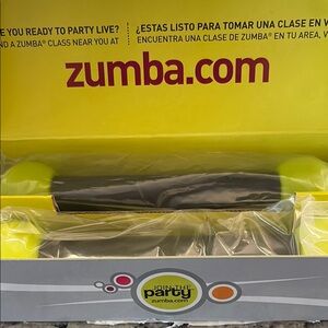 Zumba Fitness Yellow and Black Toning Sticks